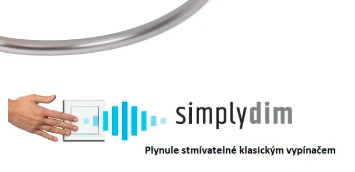 Deaktivace funkce SimplyDim při ovládání svítidel senzorem